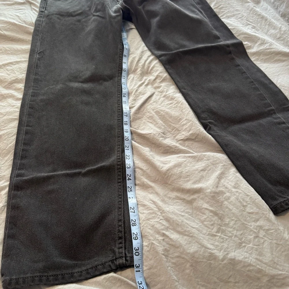 Levi’s 505‎ Regular Fit Men’s Jeans 38x32 100% Cotton Charcoal/Soft Black